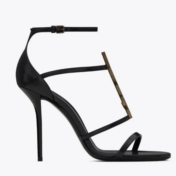 Saint Laurent  Cassandra Logo  Sandals size 42 - Picture 3 of 6
